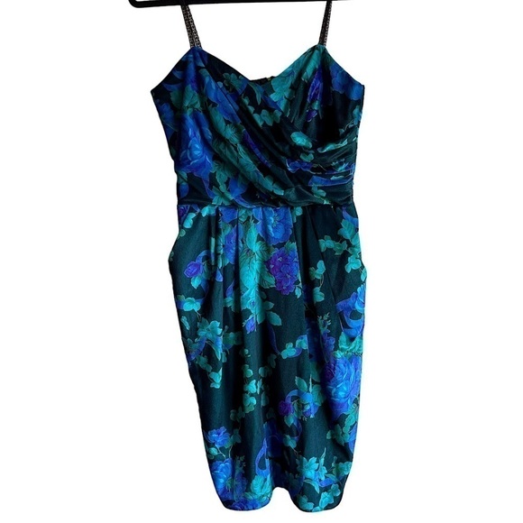 Vintage Algo-Ettes Floral Dress and  Crop Jacket - Picture 5 of 10